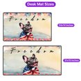 thumbnail image 5 of Freedom French Bulldog on Independence Day 4th of July Desk Mat Full Keyboard Mouse Pad Dog Lover Gifts Large Mousepad - 01005, 5 of 5