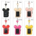 thumbnail image 3 of Amdohai Cartoon Cute Card Holder Protector ID Credit Card Case Leather Mini Slim Pocket Wallet Coin Change Purse with Key Ring & Lanyard, 3 of 8