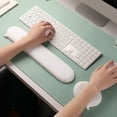 thumbnail image 5 of Product Title: Chat Bubble Silicone Wrist Rest Mouse Pad Keyboard Hand Rest Palm Support for Wrist (Gray Keyboard Pad), 5 of 9