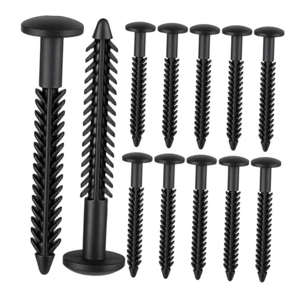 Tornillo de fijación para persianas, persianas, ventanas, clavos, anclajes, herrajes, resistentes a oxidación, fijación resistente para persianas, 12 piezas