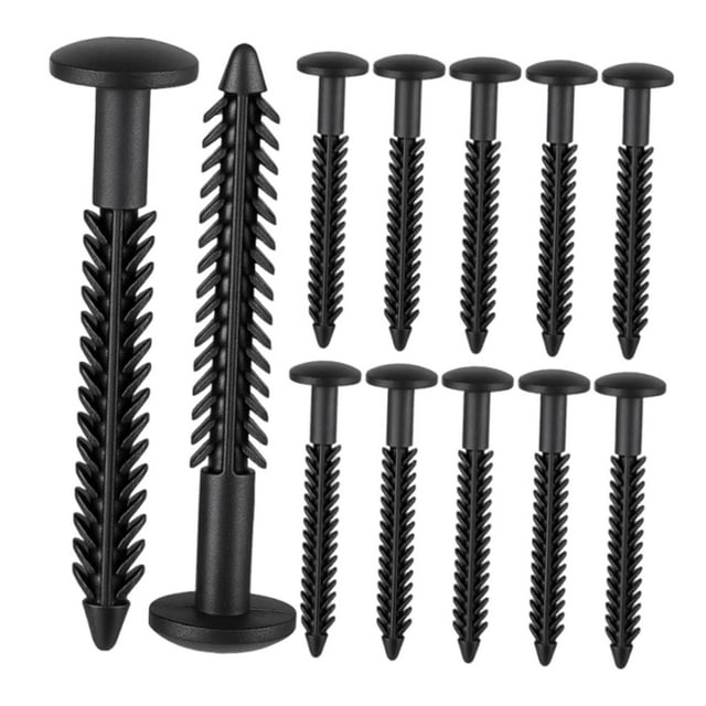 Tornillo de fijación para persianas, persianas, ventanas, clavos, anclajes, herrajes, resistentes a oxidación, fijación resistente para persianas, 12 piezas