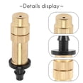 thumbnail image 4 of 30 Pcs Buse d'Arrosage Réglable Cuivre Irrigation Eau Brouillard Tête d'Arrosage Mini Brumisation Accessoires de Serre, 4 of 7