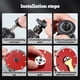 thumbnail image 5 of Juego de Bielas para Amoladora Angular de Taladro Eléctrico, Accesorios para Amoladora Angular de Taladro, Herramienta para Cortar Discos de Pulido y Pulir, 5 of 6