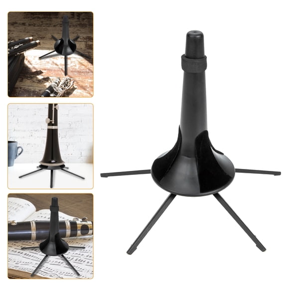 SWETRACE 1Pcs Horizontal Trumpet Stand with Foldable Design for Indoor Use