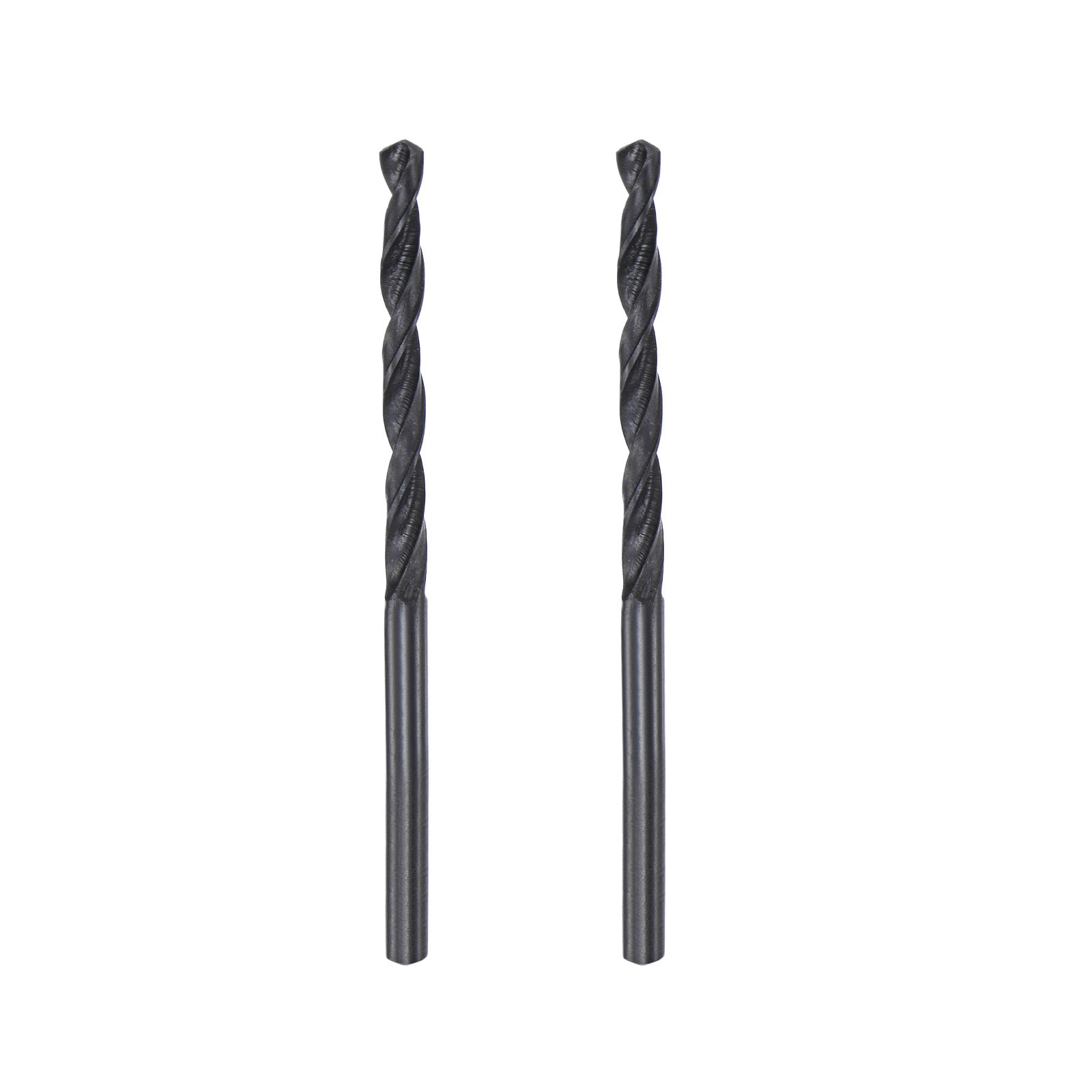 uxcell Reduced Shank Twist Drill Bits 2mm High Speed Steel 6542 with 2mm Shank 5 Pcs 