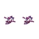 thumbnail image 2 of Eigraketly 12 piezas Rotor de freno de bicicleta Tornillos Tornillos de 10 mm de color metálico Piezas de repuesto de carreras Kit de Violett 2piezas, 2 of 6
