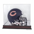 thumbnail image 2 of Baltimore Ravens Mahogany Helmet Logo Display Case with Mirror Back, 2 of 7