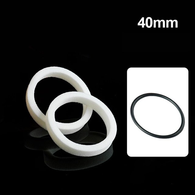 30/32/34/35/36/38/40mm Bicycle Sponge Ring Oil Dust Sealed Foam Ring Kit 2pcs He Qiyong unisex