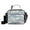 Peach and Blue Rhombus, variant on Insulated Lunch Bag 6L Leak-Proof Lunch Box with Shoulder Strap Multiple Pockets Lunch Tote Pastel Rainbow Tie-dye