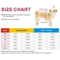 thumbnail image 5 of Sudadera con capucha para perro Abrigo de invierno para perro Ropa para mascotas Chaleco cálido para cachorros Chaqueta de algodón para perro Suéter para mascotas XL gris, 5 of 5