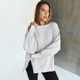 thumbnail image 3 of SUNBS Womens Sweatshirts Oversized Crewneck Hoodies Casual Long Sleeve Pullover Fall Winter Clothes, S-2XL, 3 of 7
