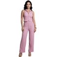 thumbnail image 1 of Conjunto Mujer 2 Piezas Tipo Jumpsuit, Blusa Sin Mangas y Pantalón Cómodo, Casual Chic para Mujer, 1 of 5