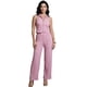 thumbnail image 1 of Conjunto Mujer 2 Piezas Tipo Jumpsuit, Blusa Sin Mangas y Pantalón Cómodo, Casual Chic para Mujer, 1 of 5