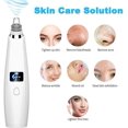 thumbnail image 5 of Face Blackhead Vacuum Cleaner, Professional Blackhead Vacuum Cleaner With LED Display, 3 Modes(White), 5 of 5