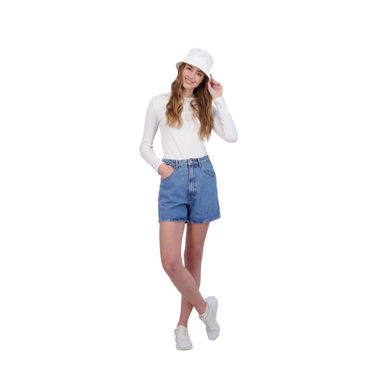 Banana Boat Slub Yarn Bucket Hat with Rope Trim, White  display picture 3