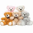 thumbnail image 4 of 5pcs Bears Stuffed Animals Plush Toys Gift for Kid Girlfriend,13.5in Stuffed Bears for Christmas Valentine’s Day BirthdayGife, 4 of 9