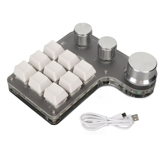 Programming Macro Keypad,Mini Custom Keypad 9 Programmable Keypad Mini Gaming Keypad Built for the Future