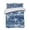 Navy Blue, variant on Quilts Queen Size Bedding Set, Pink Coastal Lightweight Quilted Comforter, Summer Ocean Waves Ombre Sea Starfish Soft Reversible Bedspread Coverlet with Pillow Covers for All Season, 90" x 96"