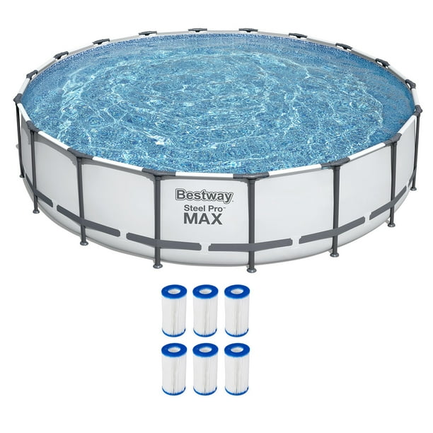 coleman 18ft pool setup