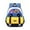 Yellow, variant on Lightweight School Backpack For With Comfortable Shoulder Support And Ergonomic Design Blue