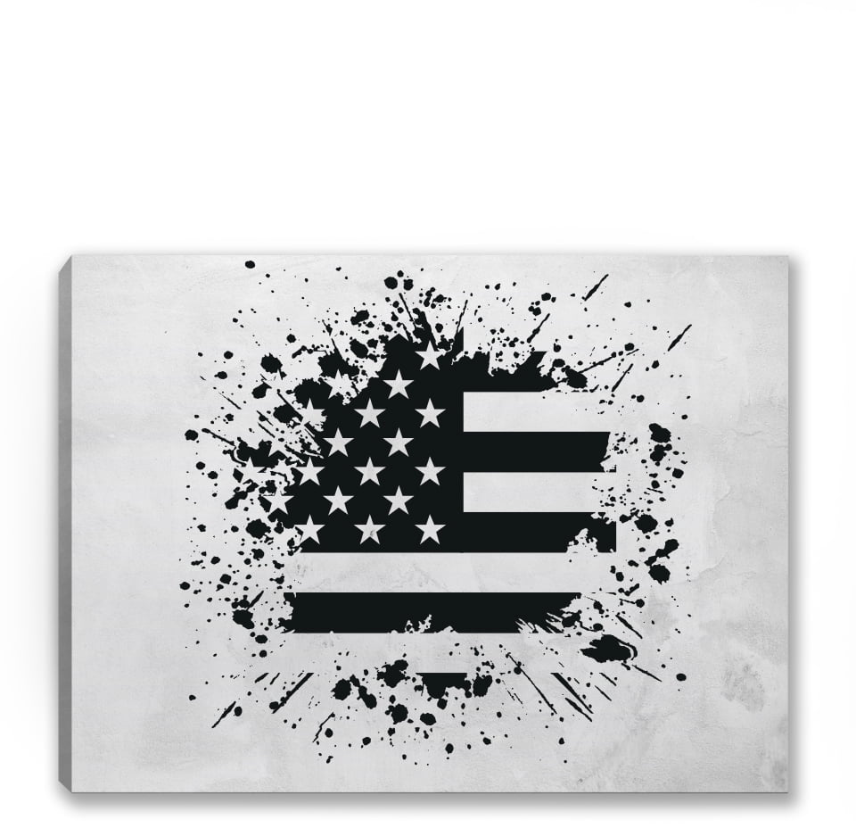 american flag bedroom decor