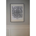 thumbnail image 1 of London City, U.K. Print Map Wall Art with Frame, 1 of 5