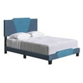 thumbnail image 5 of Boyd Sleep Tuscany Blue Linen King Size Fully Upholstered Platform Bed Frame with Adjustable Headboard, Qualified Box Spring or Foundation Required for Use, 5 of 12