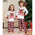 thumbnail image 3 of Conjunto de pijamas a juego de Navidad para la familia, ropa de dormir para padre, madre e hijo, atuendos de aspecto navideño, 2023, 3 of 3