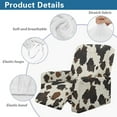 thumbnail image 5 of Kuiaobaty Cow Pattern Recliner Couch Cover with Pocket Breathable Reclining Sofa Slipcover Washable Recliner Chair Cover Large Thick Reclining Slipcover for Pets, 5 of 8