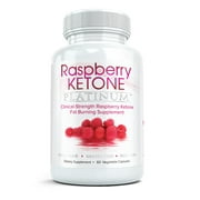 VHN Raspberry Ketone Platinum Natural Fat Burner for Weight Loss, 60 Caps
