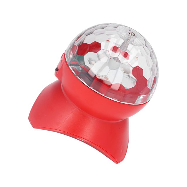 Haut-parleur Disco Ball LED RGB Coloré Mini Musique Lumière de Scène Mobile Club KTV