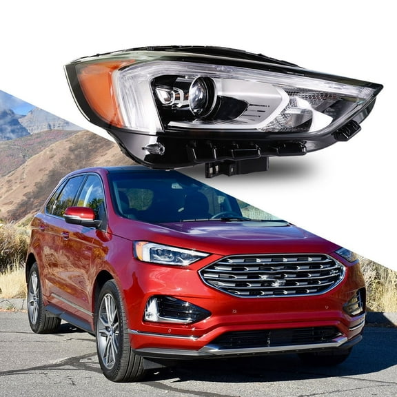 labwork Replacement for 2019 2020 2021 Ford Edge Headlamp Right Passenger Side Full LED Headlight w/DRL FO2503392
