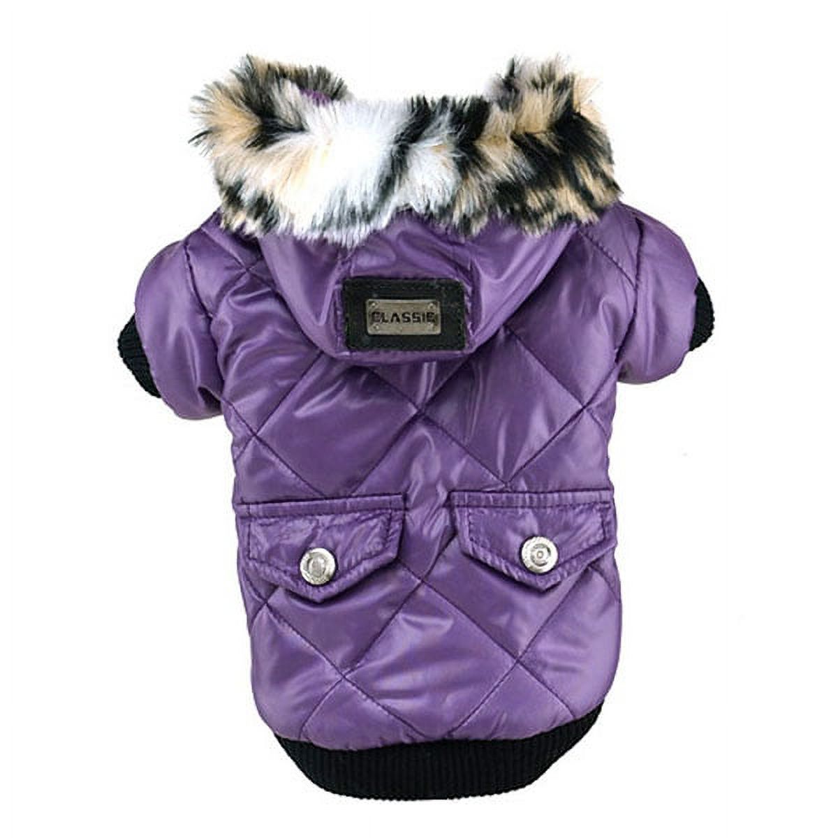 Small Pet Puppy Warm Winter Sweater Hoodie Clothes Doggy Cat Waterproof Thick Coat for Small Breed Dog Like Chihuahua - image 5 of 8