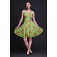 thumbnail image 2 of Bimba Floral Printed Women Smocked Waist Top Spaghetti Strap Mini Sun Dress-Medium, 2 of 5