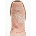 thumbnail image 6 of Shyanne Girls' Little Lasy Floral Embroidered Leather Western Boot Broad Square - BBSC1980 5 D, 6 of 7