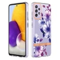 thumbnail image 1 of For Samsung Galaxy A72 5G / 4G Flowers and Plants Series IMD TPU Phone Case, 1 of 8