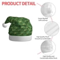 thumbnail image 4 of KLL Christmas Hats for Adults Plush Cactus 3 Print Santa Hat Xmas Fluffy Santa Claus Hat for Women Men, 4 of 6