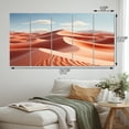 thumbnail image 4 of Designart "Endless Dunes in the Desert II" Landscapes Metal Wall Decor Set, 4 of 5
