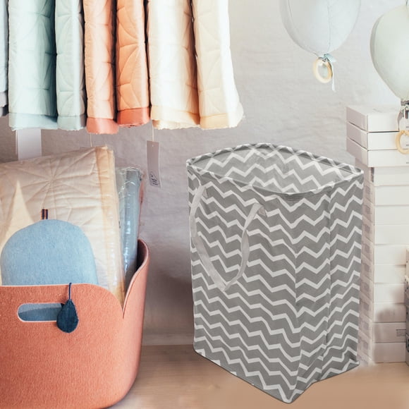 WASHWEPE Laundry Basket De Gran Capacidad Con Plegable Y Asa Para Transporte