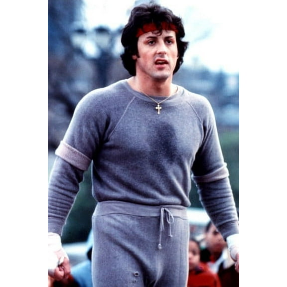 Sylvester Stallone Rocky Jogging 24x36 Poster