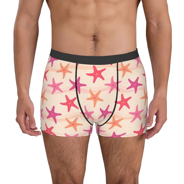 Fotbe Starfish Calzoncillos Tipo Boxer con Bolsa de Soporte Total para Hombre, X-Temp Fresco, Transpirable y de Secado Rápido-Small