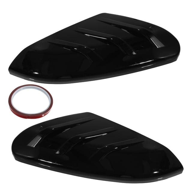 1 Par Negro Coche Retrovisor Espejo Cubierta Adorno para Honda 10a Gen Civic