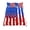 Multicolor, variant on 4 Piece King Sheet Set Black White Sheets Set for King Size Bed, Breathable Soft Microfiber Bed Sheets Cooling Retro Stars Stripes Flag Shabby Chic Texture Fitted Sheet Deep Pocket, Pillowcases