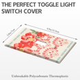 thumbnail image 3 of Decorator Switch or Receptacle Pioneer Floral Outlet Wall Plate,Size 1-Gang 2.8" x 4.5”, Polycarbonate Thermoplastic Electrical Switchplate Home Decor for Kitchen Living Room Bedroom Decorate, 3 of 6