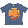 thumbnail image 3 of Inktastic Octopus Ocean Sunset Boys or Girls Toddler T-Shirt, 3 of 5