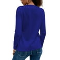 thumbnail image 4 of a.Jesdani Womens Cardigans Lightweight Soft Knit Crewneck Cardigan Sweater S-2XL, 4 of 9