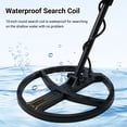 thumbnail image 4 of Metal Detector for Adults Professional Higher Accuracy and Sensitivity 10'' Coil Waterproof Metals Gold Detector with LCD Display 4 Modes with Headphone Shovel Backpack, 4 of 6