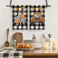thumbnail image 4 of Sm:)e Buffalo Plaid Gnome Truck Pumpkin Fall Kitchen Dish Towels 18x26 Inch Set of 2, 4 of 6