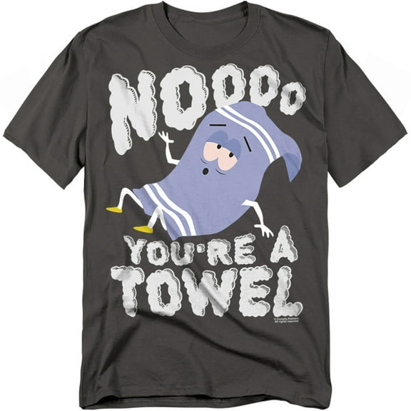 South Park T-Shirt Towlie Nooo You'Re A Towel Unisex Graphic Tee For Men & Women