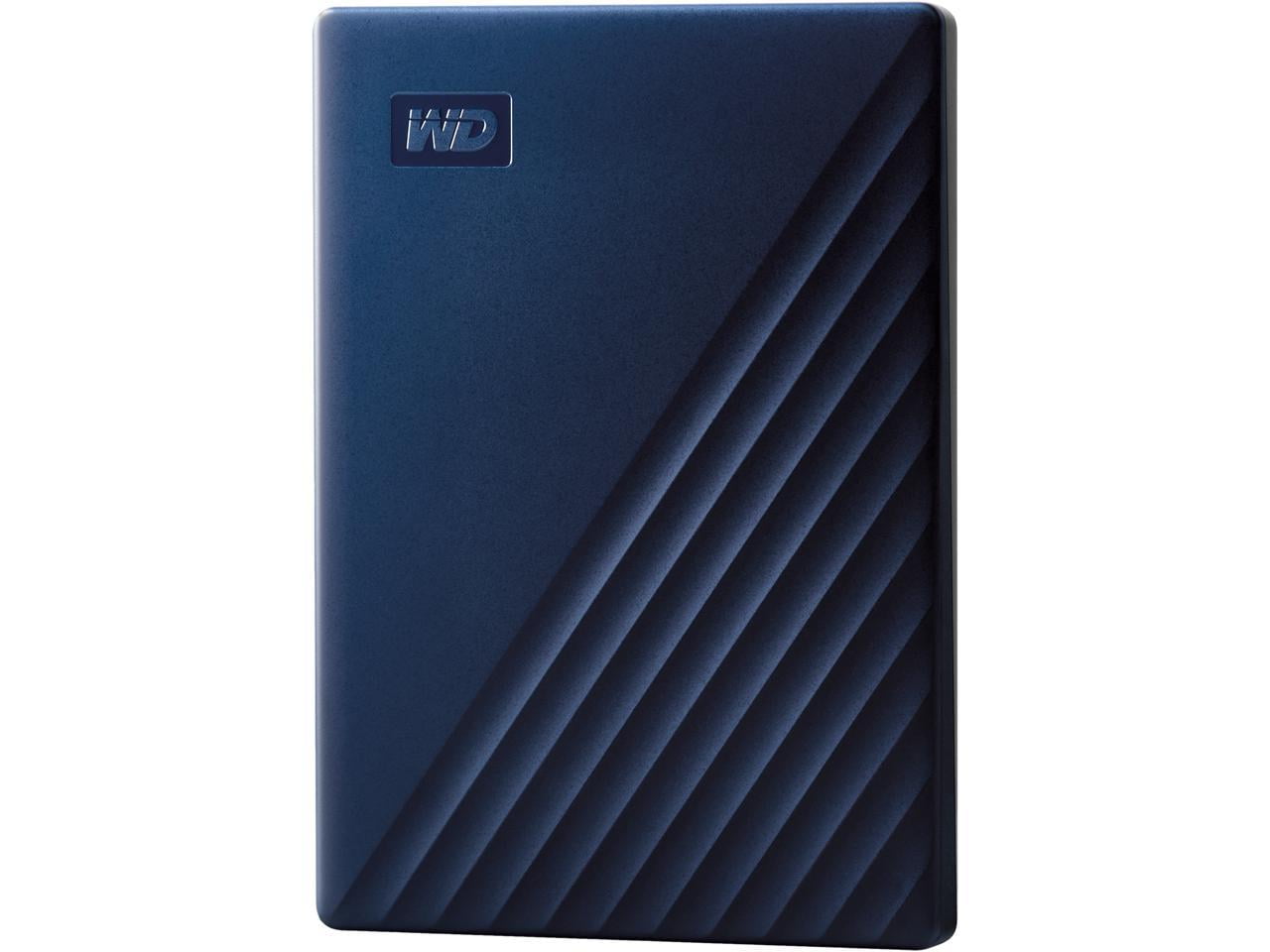WD 2TB My Passport Ultra, USB-C Portable Hard Drive for Mac